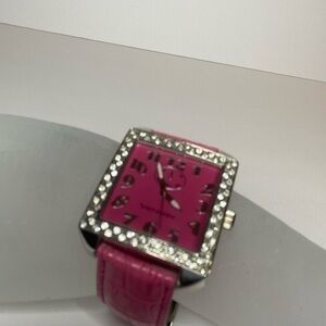 Vernier watch with genuine leather band
